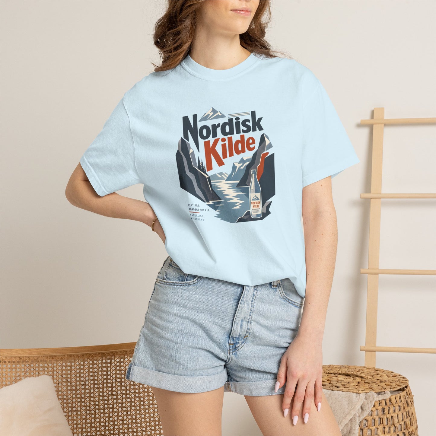 Nordisk Kilde - Fjord Landscape Unisex Tee