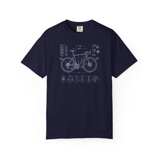 Blueprints - Bicycle Unisex Tee