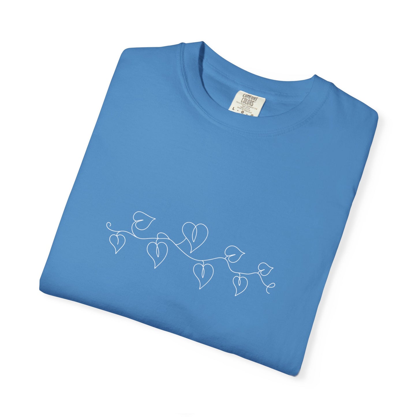 Pothos Vine One-Line Art - Minimalist Botanical Unisex Tee