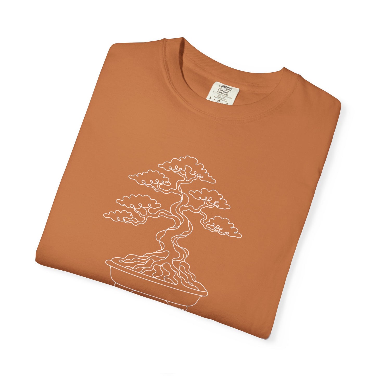 Bonsai Tree One-Line Art - Minimalist Botanical Unisex Tee