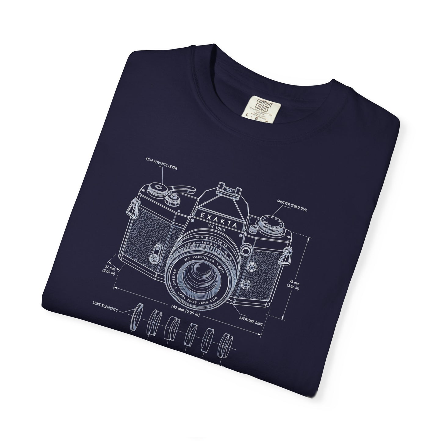 Blueprints - Film Camera Unisex Tee