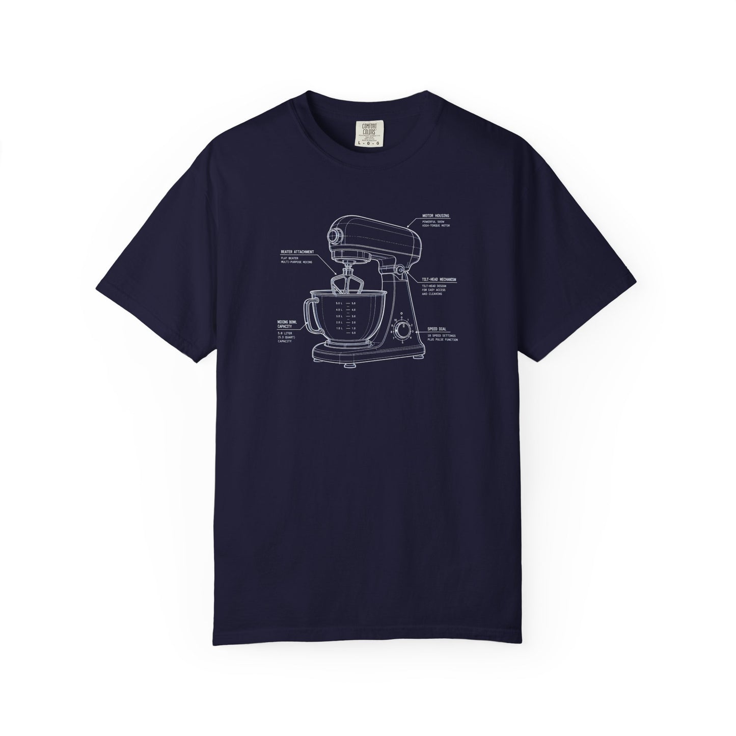 Blueprints - Stand Mixer Unisex Tee