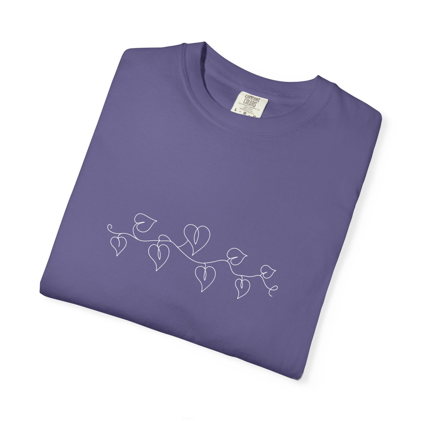 Pothos Vine One-Line Art - Minimalist Botanical Unisex Tee