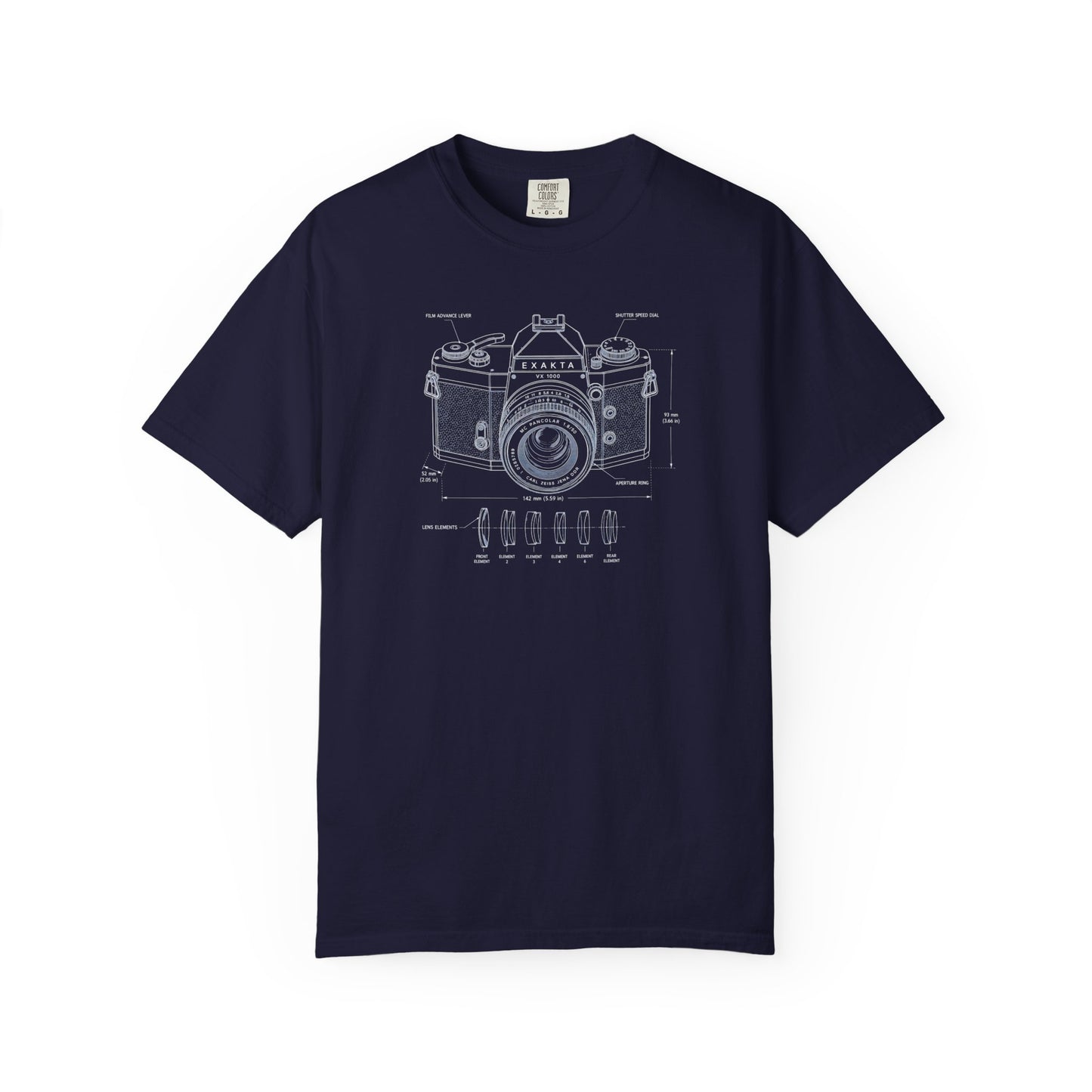 Blueprints - Film Camera Unisex Tee