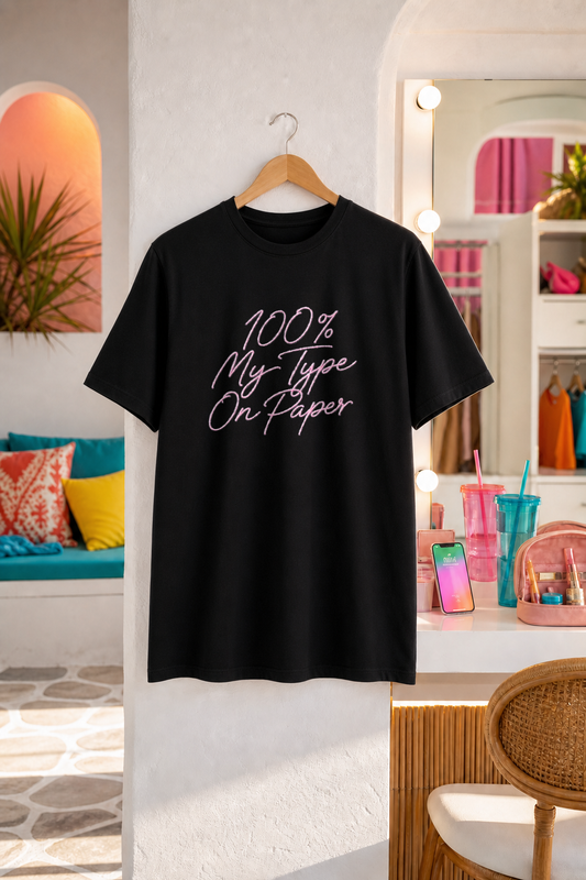 Black product — front view